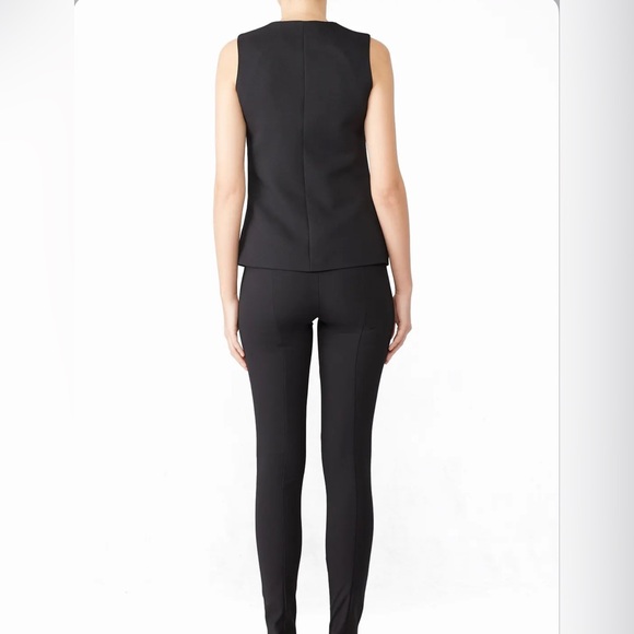 Osman Contrast Wrap Gather Top Size 6 - Picture 2 of 3